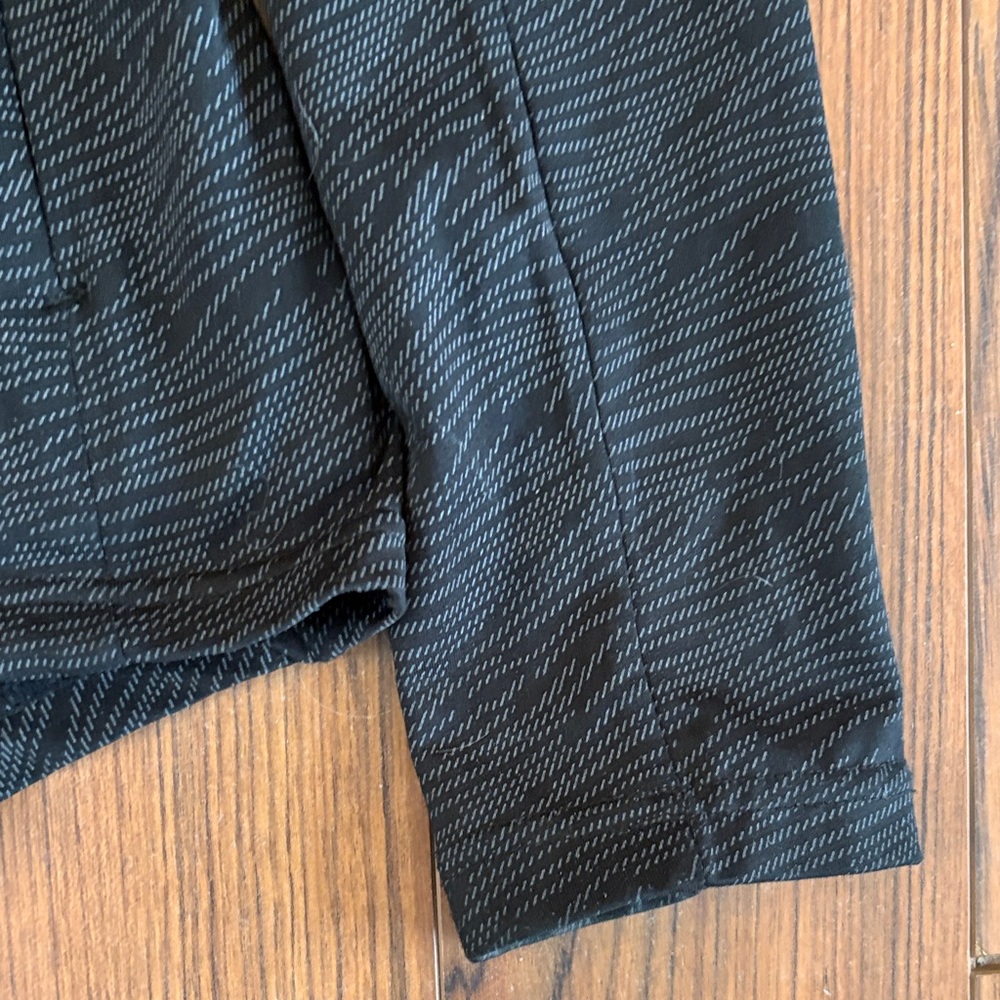 Mondetta Black Patterned Full-Zip Utility Jacket - image 2